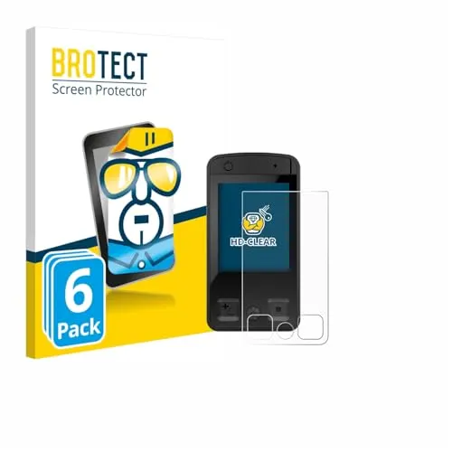 BROTECT 6 Stück Schutzfolie für Bosch Kiox 400C Displayschutz Folie Made in Germany, Ultra-Klar