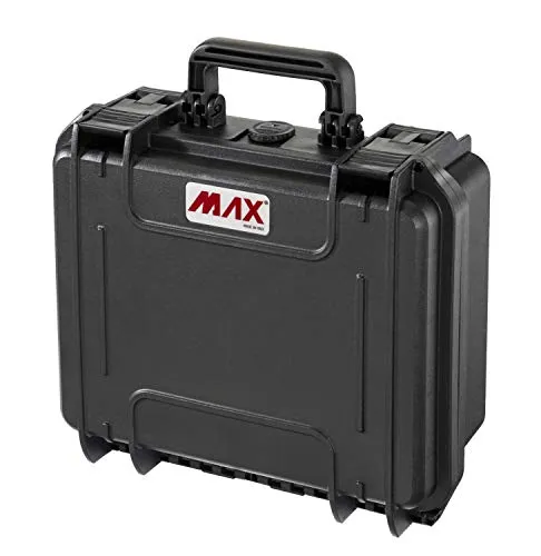 Max Watertight max300.079 Koffer, schwarz, wasserdicht - Reisetaschen, IP67-zertifiziert und vollständig wasser- und staubdicht. Ideal zum Schutz empfindlicher Ausrüstung mit dämpfenden Stößen und praktischem Druckregelventil.