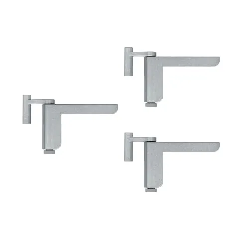 ABUS Türschließer 2603 - 3er Set für leichte Innentüren - Türschließer für Innentüren bis 20 kg, einfache Montage ohne Bohren oder Schrauben, ideal für Mietwohnungen und energiesparend.