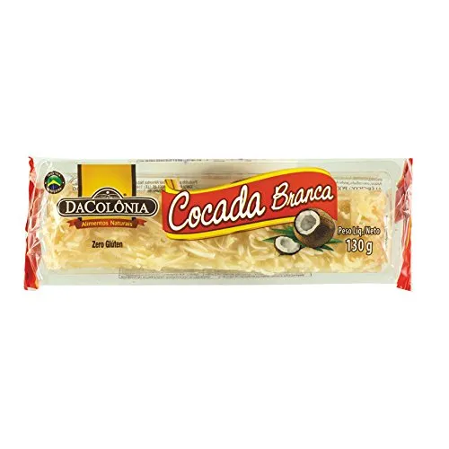 Kokosnuss-Riegel, Pack 130g - Cocada Branca DACOLONIA 130g