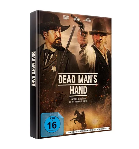 Dead Man’s Hand LTD. - Mediabook (Blu-ray+DVD) - Filme, inklusive Blu-ray und DVD, perfekt für Sammler und Filmfans, die das Besondere lieben.