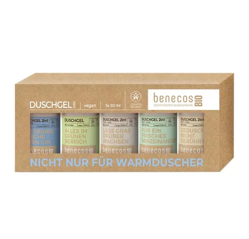 Benecos Pflege-Geschenkset Mini Set - Nicht nur für Warmduscher