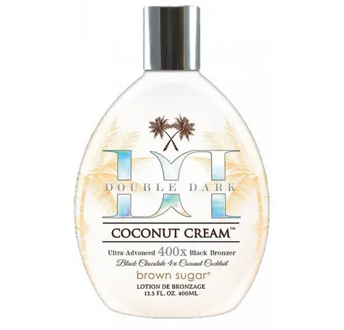Brown Sugar Selbstbräunungslotion Brown Sugar Coconut Cream Black Bronzer Bräunungslotion 400 ml, 1-tlg., Mit Schokoladenextrakt und Arganöl für geschmeidige Haut