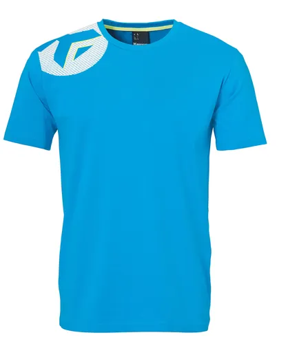 Kempa Sport-Tshirt Core 2.0 Basic (100% Baumwolle) hellblau Herren, Größe: XL