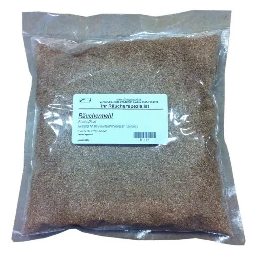 Räuchermehl Buche fein 500g Beutel