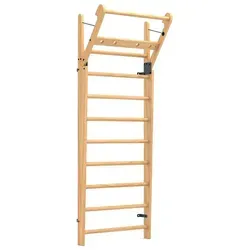 Nohrd Sprossenwand Eiche mit Ausleger – 10 Sprossen