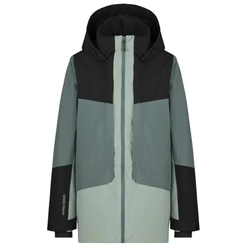 Heber Peak – Winterjacke Damen Women's PinusHe. II Ski Jacket – Skijacke Snowboardjacke atmungsaktiv, winddicht & wasserdicht (10.000 mmWS) – abnehmbare Kapuze & Belüftungsreißverschlüsse