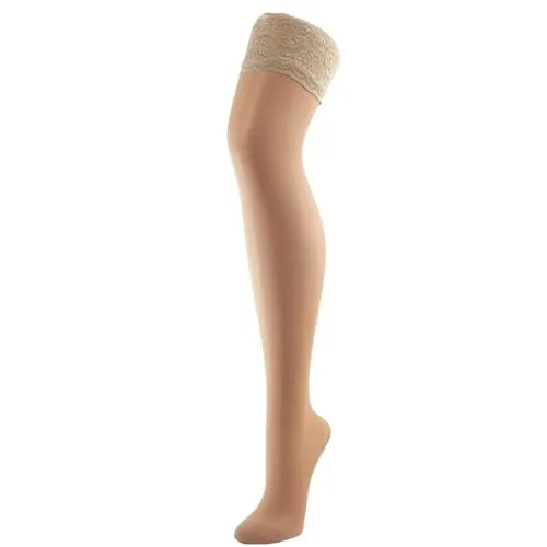 Bahner Classic Line 70 Halterloser Stützstrumpf 1 Paar | 43-44 (XXL) | Make-Up