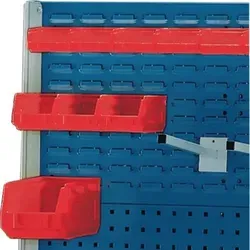 Bott Perfo PL-Schlitzplatte RAL 5010 - 991 x 457 mm - Schlitzplattensysteme, robuste und vielseitige Aufbewahrungslösung für Werkstätten und Betriebe.