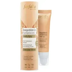 Orangenblüte C+ Feuchtigkeitscreme Healthy Aging in orange von Farfalla Essentials
