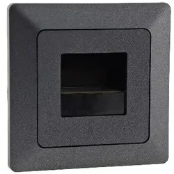 Milos Treppen Einbauleuchte, Led, 1,5w, Grau Anthrazit