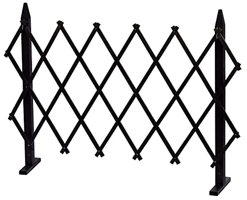 dobar Rankgitter Gr. S, faltbar - Flexibles Spalier für Garten und Balkon - Spaliere aus Kiefernholz, bepflanzbar und farbig lasiert, ideal für kreative Gartenprojekte. Maße: 110x28x80 cm, leicht und faltbar für einfache Handhabung.