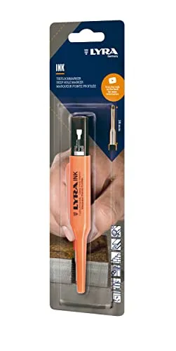 LYRA Ink Tieflochmarker schwarz, Blister