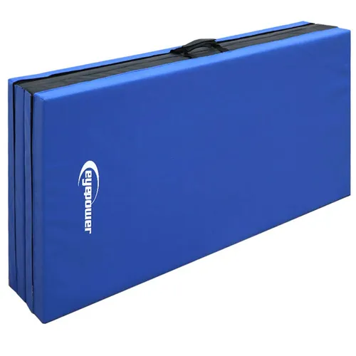 eyepower Faltbare XXL-Weichbodenmatte 240x120x5 cm - Sportmatte für Sicherheit und Komfort beim Spielen und Trainieren. Ideal für Kinder und Erwachsene, geruchsneutral, wasserdicht und leicht zu reinigen – für schmerzfreies Training und viel Spaß!