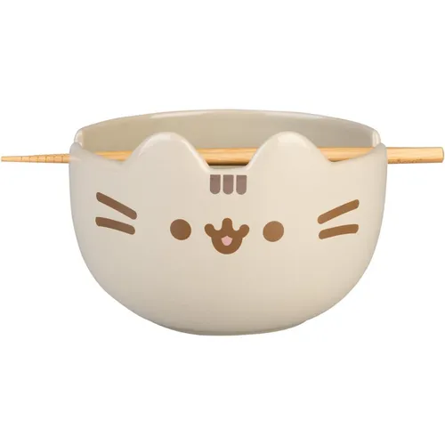Pusheen Ramen 3D-Schale in grau von Grupo Erik