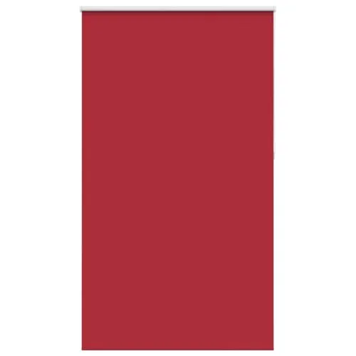 vidaXL Verdunkelungsrollo Rot 130x230cm - Seitenzug- & Springrollos: Bietet Sichtschutz, Lichtschutz und Wärmeregulierung für ein stilvolles Zuhause. Pflegeleicht aus 100% Polyester, ideal für Kinderzimmer dank sicherer Verstellbarkeit.