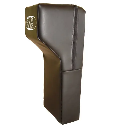 BAY-Sports Schlagpolster Uppercut für Muay Thai, 75 cm - Robustes Schlagpolster für effektives Training im Kampfsport. Ideal für Aufwärtstritte und Kniestöße mit verstärktem Wulst. Leicht und handlich, perfekt für intensives Training im Muay Thai, Kickboxen und Krav Maga.