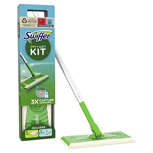 Swiffer Bodenreiniger Starter Kit mit 9+3 Nachfüllungen von Swiffer
