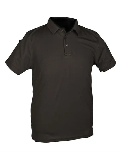 Mil-Tec Tactical Quick Dry Poloshirt Herren – Kurzarm Funktionsshirt mit Klettfläche - Atmungsaktives und schnelltrocknendes Poloshirt für Herren, ideal für Outdoor-Aktivitäten und den Einsatz. Funktionale Oberarmtaschen und Klettflächen bieten maximale Vielseitigkeit und Komfort.