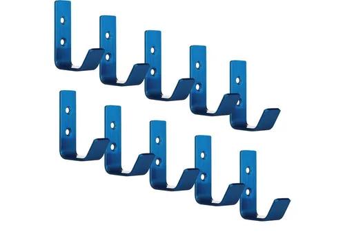 SO-TECH® Kleiderhaken LOXTEN aus Edelstahl in blau von SO-TECH