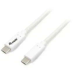 Equip USB 3.2 Gen 1 C auf C Kabel, M/M, 0.5m, PD 60W, 5Gbps, Weiß