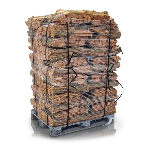 Netze Kaminholz in 12,5 dm³ Palette Tolles Flammenbild & hoher Heizwert 72