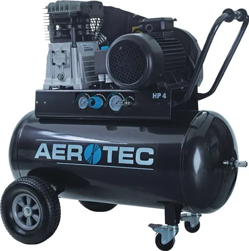 Aerotec 600-90 Liter TECH Kompressor - Leistungsstarker 90-Liter Kompressor, ideal für Werkstätten und industrielle Anwendungen, bietet hohe Effizienz und Langlebigkeit.