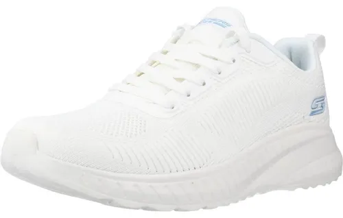 Skechers Bobs Squad Chaos Face Off Damen Sportschuhe - Damen-Sneaker mit sportlichem Stil und Komfort, gepolstert mit Skechers Memory Foam, und für jeden Kauf wird eine Spende an Tiere in Not geleistet.