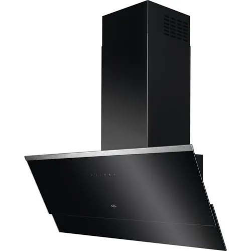 AEG DVE5962HB Wandhaube 90cm Schwarz Hob²Hood LED-Beleuchtung