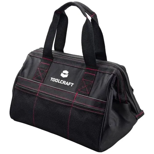 TOOLCRAFT TO-9073200 Universal Werkzeugtasche mit großer Öffnung (L x B x H) 320 x 210 x 230 mm