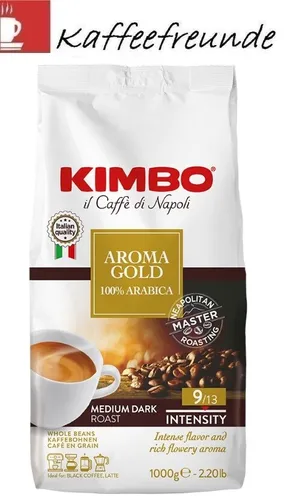 Kimbo AROMA GOLD Kaffeebohnen 1 kg in braun von Kimbo