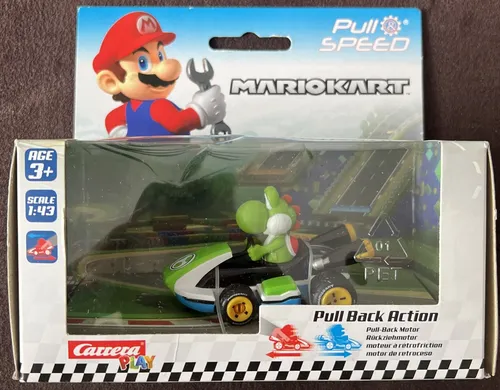 Carrera Play - Mariokart 8 - Yoshi Pull Back Auto 1:43