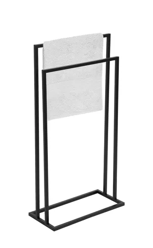 FRAMADO Metall Handtuchständer - Badetuchhalter Modern Design, Keine Montage