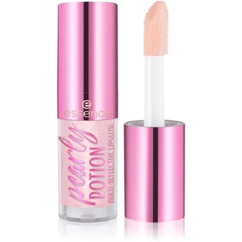 essence pearly POTION Glitzer-Lipgloss Farbton 01 Golden Peach 2.5 ml
