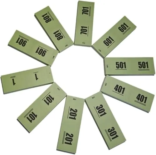 Ameisenkeks® Doppelnummern GRÜN Ziffern 1-1000 - 10 Blöcke