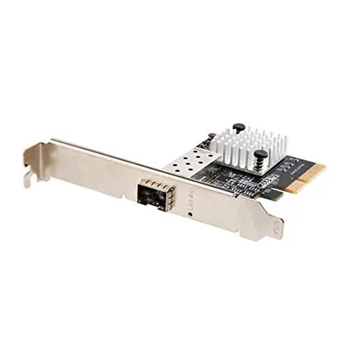 PEX10GSFP 10G PCIe SFP+ Card - 10 Gigabit PCIe Netzwerkkarte mit SFP+ Port, ideal für schnelle Glasfaserverbindungen und Netzwerkoptimierung