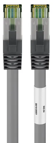 goobay RJ45 CAT 6A 500 MHz Patchkabel 25m