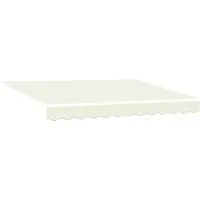 vidaXL Markise Ersatzstoff 2,5x2 m in Creme von vidaXL