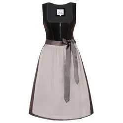 Dirndl Bidingen 65cm Länge lakritz 38 - Braun - 38 in braun von MarJo