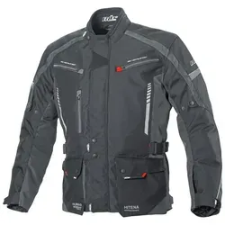 Büse Torino II Textiljacke schwarz/antrazit Herren 102 - Motorradjacke mit integrierter HUMAX® Klimamembran, die wasser- und winddicht ist. Ideal für Tourenfahrer, ausgestattet mit entnehmbarem Thermofutter und hervorragenden Sicherheitsfeatures.