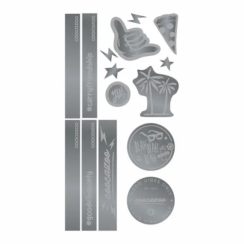 Coocazoo Reflektierendes Sticker-Set - SILVER