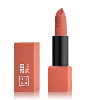 3INA MAKEUP - The Lipstick 209 - Creme Lippenstift - Matt Lippen-Stift mit Vitamin E und Shea Butter- Langanhaltender Hochpigmentiert Creme - Vanille-Duft - Vegan - Cruelty Free