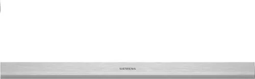 Siemens Griffleiste LZ46551 aus Edelstahl - Ersatzteil für Dunstabzugshauben, passend für 60 cm breite Flachschirmhauben. Robuste Edelstahlkonstruktion sorgt für Langlebigkeit und ansprechendes Design.