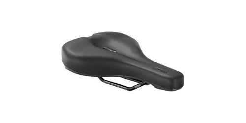 SQlab 601 Ergolux 2.0 Sattel 14 cm - Schwarz - Ergonomischer Fahrradsattel für optimalen Komfort, ideal für längere Fahrten. Mit innovativer Formgebung für eine angenehme Sitzposition.