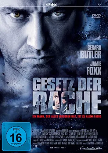 Gesetz der Rache - Spannender Actionthriller, freigegeben ab 16 Jahren, der die Grenzen von Gerechtigkeit und Rache aufzeigt.