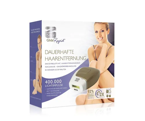 Silk'n Glide Rapid – IPL – dauerhafte Haarentfernung