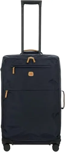 Brics X-Collection 4-Rollen Trolley dunkelblau - Hochwertiger 4-Rollen Trolley in elegantem dunkelblau, ideal für Reisen mit viel Stauraum und einfachem Handling.
