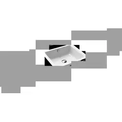 Kaldewei PURO Unterbauwaschtisch 3159, 46 cm von KALDEWEI