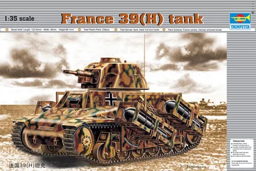 Trumpeter 750352 1/35 Panzerkampfwagen H-39 SA