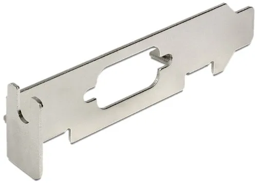 DELOCK Slotblech Low Profile mit SUB-D 9 Oeffnung